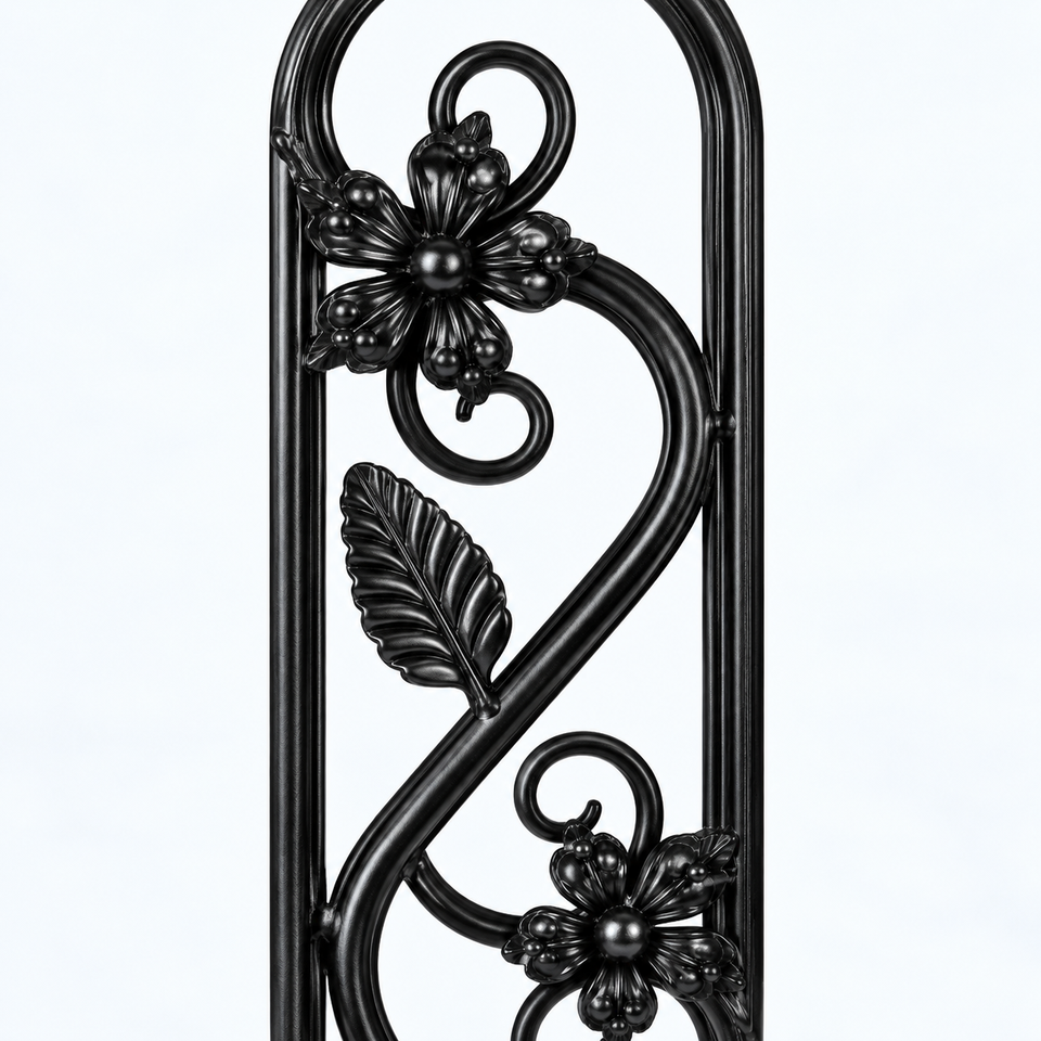 Stair Railing Main Decorative Baluster Module in Galvanized Steel for ...