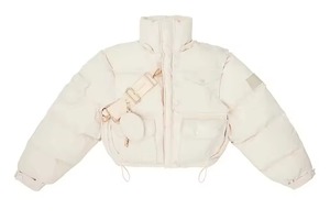 Factory Manufacture Latest Design Warm Winter Women <b>Puffer</b> <b>Jacket</b> New Arrival Winter Padded <b>Crop</b> Down <b>Jacket</b> With Bag - Product Image 1