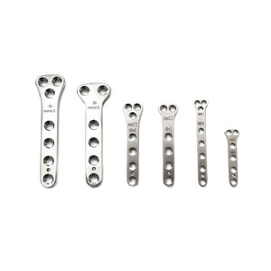 Placas Veterinarias de Acero Inoxidable para Implantes de 2.0mm/2.4/3.5mm con 2+4 Orificios, Placas de Bloqueo en T de Acero Inoxidable, Placa de Bloqueo con Orificios Redondos - Product Image 5