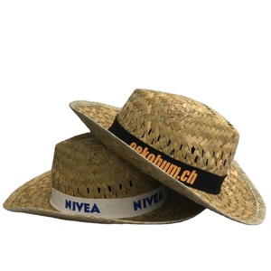 Sombrero Fedora de Paja Natural con Ala Corta, Tejido, Unisex, para Verano, Playa, Viajes y Fiestas - Product Image 4