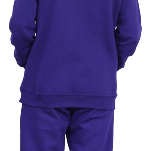 Chaqueta cortavientos unisex de invierno con capucha para hombre, de alta calidad, color único, logotipo personalizado, talla grande, chándal de algodón para hombre, 100% algodón - Product Image 3