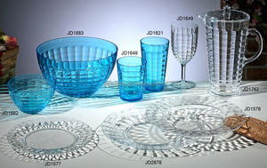 Tazón de Plástico Acrílico Irrompible Personalizado para Servir Ensaladas, para el Hogar o Restaurantes - Product Image 6