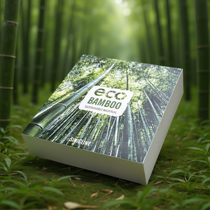 Caja de Regalo de Papel de Hierba con Impresión Digital Personalizada, Ecológica, de Lujo, con 40% de Fibra de Hierba, de Fábrica China, para el Día de la Tierra, Conjuntos de Regalo Premium - Product Image 3