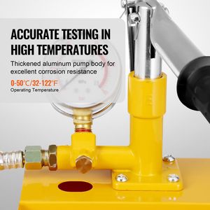 Kit Tester Pressione Acqua Manuale per Pompe Idrauliche 1.4 Galloni (circa 5.3 L) Max 25 Bar/362 PSI con Manometro a Valvola Singola - Product Image 3
