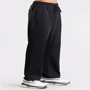 Custom Logo Men's Running <b>Jogger</b> Pants Quick Dry <b>Polyester</b> Gym Fitness Training Sports Trousers - Product Image 6