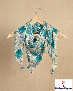 High Quality Custom Printed Luxury Silk <b>Scarf</b> Womens Lightweight <b>Square</b> Fashion Headscarf OEM ODM Supplier - Product Image 6
