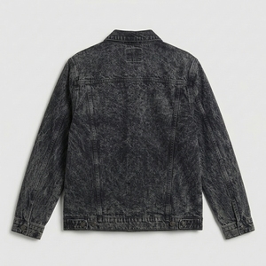 Veste en jean pour homme de haute qualité, design avant-gardiste, étiquetage personnalisé et distribution mondiale, veste en jean la plus vendue - Product Image 5