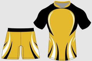 Uniforme de rugby en coton mélangé doux, conçu pour assurer au joueur un confort et une sécurité optimaux tout en offrant une résistance accrue lors de chaque match. - Product Image 4