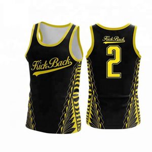 Maillot de basket-ball personnalisé par sublimation pour hommes, débardeur, uniforme d'équipe, t-shirt de sport imprimé à séchage rapide - Product Image 4