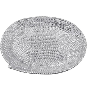 Bandeja de Metal de Diseño Único en Oferta, Bandeja para Servir Frutas Grabada, Bandeja para Servir Dulces para Bodas, para Hoteles y Restaurantes - Product Image 4