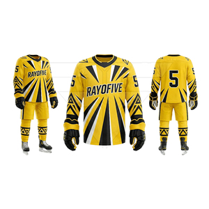 Servicio OEM, Fabricación en Pakistán, Uniforme de Hockey sobre Hielo de la Mejor Calidad, Disponible en Stock, Uniformes de Hockey sobre Hielo - Product Image 4