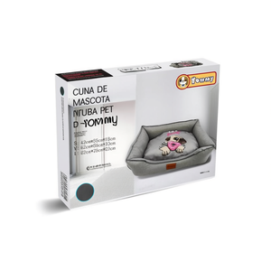 Cama para Mascotas Yommy con Estampado de Perro, Tallas S, M, L, Impermeable, Antideslizante, para Interiores - Product Image 2