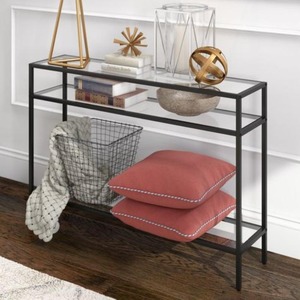 Modern Metal Console <b>Table</b> Industrial Design Living Room Entryway Sofa Side Accent <b>Table</b> Home Furniture Stable <b>Leg</b> Base - Product Image 4