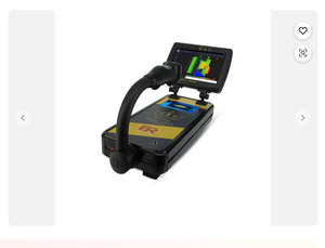 BEST SELLING BR SYSTEMS Royal Analyzer Pro Gold Détecteur de métaux haute technologie étanche avec écran LCD et détection réglable des métaux - Product Image 1