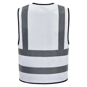 Gilet de sécurité haute visibilité unisexe pour adulte, vert citron, bandes réfléchissantes, classe 1, vêtements de travail, marque SHORT SIGN INDUSTRY, modèle - Product Image 2