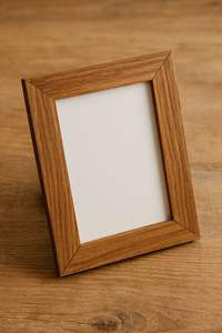 Natural Wood Photo <b>Frame</b> Desktop Picture Display Solid Timber Portrait <b>Frame</b> Home Office Table Decor Wooden Accessory Craft - Product Image 1