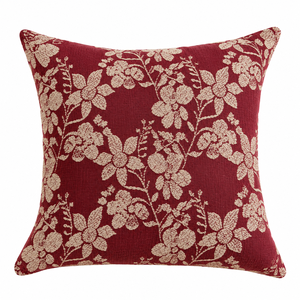 Elegante Funda de Cojín Bordada con Diseño Floral Jacquard para Sofá y Decoración del Hogar - Product Image 2