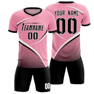 Maillot de football personnalisé, uniforme d'équipe personnalisé, kit adulte unisexe, polyester respirant, impression par sublimation, service OEM - Product Image 1