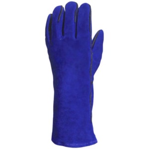 Guantes de Soldadura Personalizados de Venta Caliente, Guantes de Seguridad de Cuero Transpirables, Guantes de Soldadura de Dedo Completo para Uso en Exteriores - Product Image 2