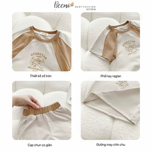 Ensemble de vêtements d'été pour garçons en bas âge, t-shirt à manches courtes en coton et short respirant, confortable pour la maison, best-seller - Product Image 5