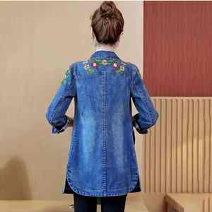 Top Corto de Mezclilla para Mujer, Estilo Vintage, con Bolsillos Clásicos Invertidos, Informal, Venta al Por Mayor Personalizada - Product Image 6