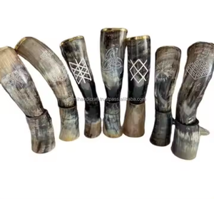El Mejor Producto, superventas, taza de cuerno, la mejor calidad, cuerno de buey pulido, cuerno vikingo para beber, jarra de cerveza vikinga de la India - Product Image 4