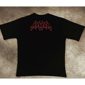 Camiseta de Algodón 100% Ecológica para Hombre, Estilo Casual, Cuello Redondo, Manga Corta, Corte Holgado, con Estampado Serigrafiado, Tejido Worsted, Venta al Por Mayor - Product Image 3
