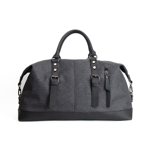 Leather <b>Weekender</b> <b>Bag</b> <b>With</b> <b>Shoe</b> <b>Compartment</b> Zipper Closure Travel <b>Weekender</b> <b>Bag</b> Black <b>Weekender</b> <b>Bag</b> Travel <b>Weekender</b> <b>Bag</b> - Product Image 1