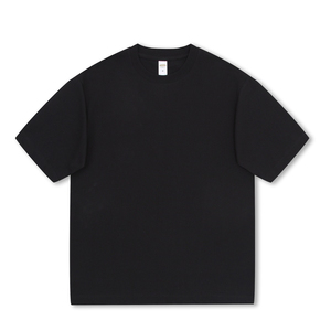 Camiseta de algodón de corte regular para hombre, estilo urbano, manga corta, lisa, ecológica, transpirable, con estampado de letras y logotipo personalizado. - Product Image 3