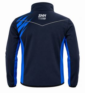 Chaqueta Softshell Personalizada para Hombre, Impermeable, Cortavientos, para Deportes al Aire Libre, con Cierre Completo, Cuello Alto, Logotipo OEM Impreso, Venta al Por Mayor, Ligera - Product Image 2