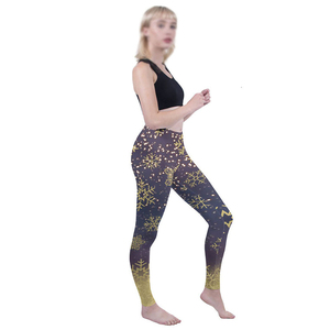 Leggings Deportivos de Alta Calidad al Por Mayor, 100% Algodón, Leggings de Yoga de Algodón Orgánico para Mujer, Leggings de Yoga Sostenibles para Mujer - Product Image 5