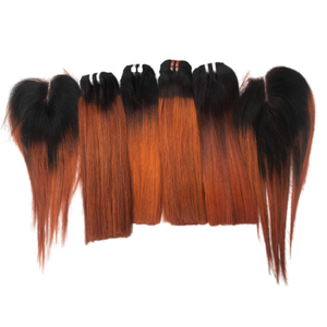 Vente en gros de cheveux raides colorés en os, cheveux humains raides noirs naturels pour femmes noires du Vietnam - Product Image 5