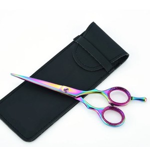 Ciseaux de coiffure professionnels en acier inoxydable de 7 pouces pour droitiers, légers, tranchants comme des rasoirs, pour la coupe de cheveux - Product Image 4