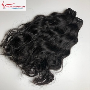 ¡LA MEJOR CALIDAD! Extensiones de Cabello Natural Negro Virgen en Trama, Sin Enredos, Sin Caída, 100% Cabello Humano Vietnamita - Product Image 2