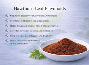 HGO Suministro directo de fábrica Extracto de hoja de espino natural puro (Crataegus pinnatifida) (grado alimenticio) Flavonoides de hoja de espino 15% - Product Image 2