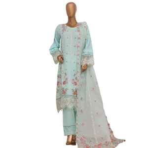 Salwar Kameez de Alta Calidad para Mujer, Vestido Indio y Pakistaní para Fiestas, Tela de la India y Pakistán - Product Image 1