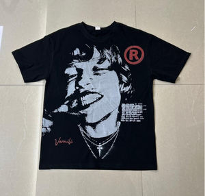 T-shirts Streetwear Personnalisés 2026, Impression DTG, Shorts de Sport en Coton, T-shirts Délavés à l'Acide, Ensemble 2 Pièces pour Hommes - Product Image 1