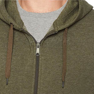 Sweat-shirts à capuche zippés pour hommes, coupe athlétique, matière extensible, fermeture éclair intégrale, confortables pour la salle de sport et les activités de plein air - Product Image 5