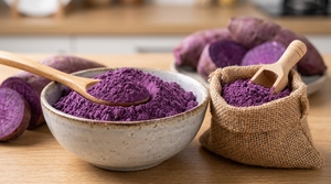 Poudre de racine d'Ube de qualité supérieure, farine d'igname violette, qualité alimentaire, lyophilisée, saveur sucrée pour pâtisserie, dessert, sauce, 1 kg - Product Image 3