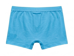 Boxers pour homme bleu clair en tricot de spandex, confortables, lavables en machine, coupe classique - Product Image 2