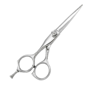 Ciseaux de coiffure professionnels en acier inoxydable à pointe affûtée pour droitiers, à long manche, pour couper les cheveux - Product Image 2
