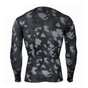 เสื้อยืดแขนยาวรัดรูปสำหรับวิ่งผู้ชาย แห้งเร็ว ระบายอากาศได้ดี เป็นมิตรกับสิ่งแวดล้อม ทรงปกติ สำหรับออกกำลังกาย - Product Image 4