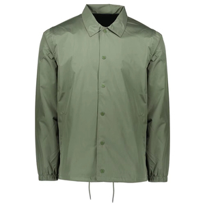 Unisex Relaxed Fit <b>Coach</b> Jacket Lightweight Windproof Polyester/Cotton Casual Streetwear Outerwear <b>Coach</b> Jacket For Online Sale - Product Image 1