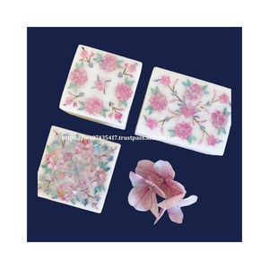 Caja de incrustaciones de mármol Popular de súper calidad altamente recomendada con fregona de nácar diseño hecho a mano para embalaje de regalo de negocios - Product Image 4
