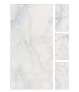 กระเบื้องพอร์ซเลนขัดเงา CLARE BEIGE First Choice Onyx ขนาด 24x48 นิ้ว ผิวมันเงา กระเบื้องวิทริฟายด์ สำหรับอพาร์ทเมนท์ทันสมัย ยี่ห้อ Novac Ceramic - Product Image 3