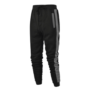 Ensemble de sweats à capuche à manches longues pour hommes, doublure polaire, imprimé délavé, léger, extensible dans les quatre sens, vêtements de sport décontractés en coton, vente en gros - Product Image 5