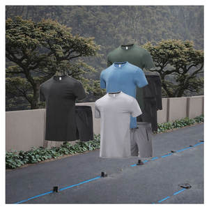 Vente flash : Ensemble de sport pour homme personnalisé, léger et à séchage rapide, t-shirt et short ajustés de haute qualité, tenue deux pièces respirante - Product Image 2