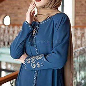 Abaya confortable pour femmes avec un tissu respirant et une coupe décontractée, abaya modeste de qualité supérieure pour femmes - Product Image 6