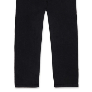 Pantalon pour garçons à coupe droite, vêtement décontracté, tissu en coton durable / confortable, mode quotidienne, couleur unie avec bouton - Product Image 5