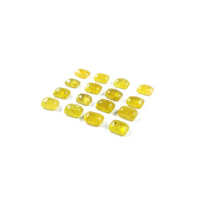 พลอยแซฟไฟร์สีเหลืองธรรมชาติจากกรุงเทพฯ ทรงแปดเหลี่ยมเจียระไนขนาด 3x5 มม. พลอยแซฟไฟร์สีเหลืองธรรมชาติแบบเจียระไนสำหรับทำเครื่องประดับ - Product Image 5
